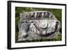 Turkey, Pergamon, Temple of Dionysus, Reliefs-Samuel Magal-Framed Photographic Print