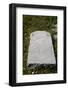 Turkey, Pergamon, Temple of Egyptian Gods ( Serapeion ), Memorial Bress with Hebrew Writing-Samuel Magal-Framed Photographic Print