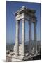 Turkey, Pergamon, Temple of Traianus-Samuel Magal-Mounted Photographic Print