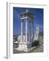 Turkey, Pergamum, Acropolis, Trajan's Temple-null-Framed Giclee Print