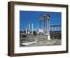 Turkey, Pergamum, Acropolis, Trajan's Temple-null-Framed Premium Giclee Print