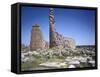 Turkey, Perge, Ruins of Hellenistic Gate-null-Framed Stretched Canvas