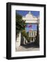 Turkey, Safranbolu. Government Building with Red Turkish Flag Flying-Emily Wilson-Framed Photographic Print