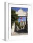 Turkey, Safranbolu. Government Building with Red Turkish Flag Flying-Emily Wilson-Framed Photographic Print