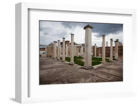 Turkey, Sardis, Synagogue, Columns-Samuel Magal-Framed Photographic Print