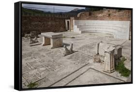 Turkey, Sardis, Synagogue, Courtyard-Samuel Magal-Framed Stretched Canvas