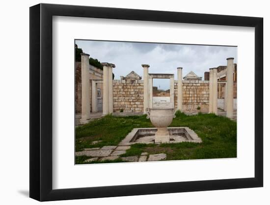 Turkey, Sardis, Synagogue, Main Entrance-Samuel Magal-Framed Photographic Print