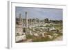 Turkey, Side, Agora, Colonnade Courtyard-Samuel Magal-Framed Photographic Print