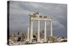 Turkey, Side, Temple of Apollo-Samuel Magal-Stretched Canvas