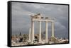 Turkey, Side, Temple of Apollo-Samuel Magal-Framed Stretched Canvas