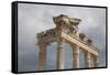 Turkey, Side, Temple of Apollo-Samuel Magal-Framed Stretched Canvas