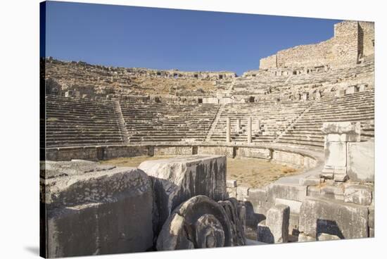 Turkey, the Ruins of Miletus, a Major Ionian Center of Trade and Learning in the Ancient World-Emily Wilson-Stretched Canvas