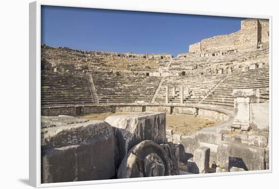 Turkey, the Ruins of Miletus, a Major Ionian Center of Trade and Learning in the Ancient World-Emily Wilson-Framed Photographic Print