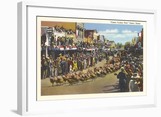 Turkey Trot, Cuero-null-Framed Art Print