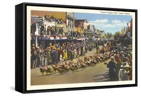 Turkey Trot, Cuero-null-Framed Stretched Canvas