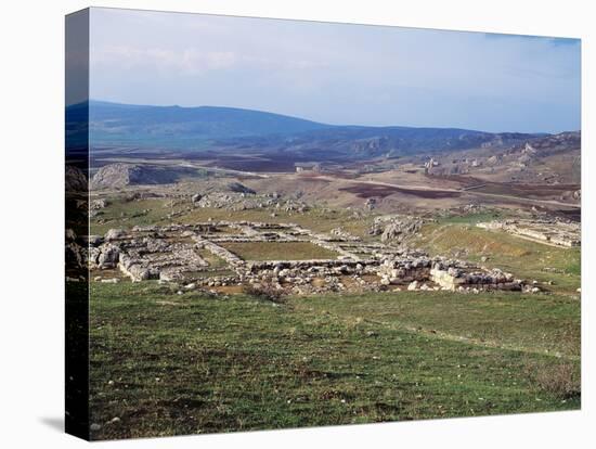 Turkey, View of Hattusa, Ancient Capital of Hittite Empire-null-Stretched Canvas