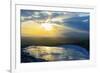 Turkey, Western Anatolia, Pamukkale, UNESCO Site, White Travertine Basins-Christian Kober-Framed Photographic Print