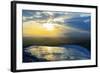 Turkey, Western Anatolia, Pamukkale, UNESCO Site, White Travertine Basins-Christian Kober-Framed Photographic Print