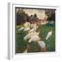 Turkeys-Claude Monet-Framed Art Print