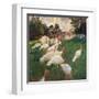 Turkeys-Claude Monet-Framed Art Print