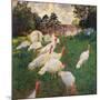 Turkeys-Claude Monet-Mounted Art Print