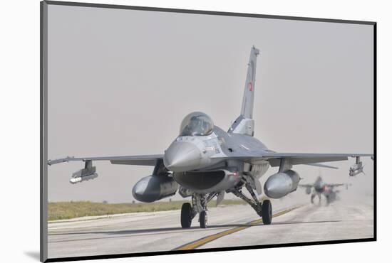 Turkish Air Force F-16 During Exercise Anatolian Eagle-Stocktrek Images-Mounted Photographic Print