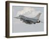 Turkish Air Force F-16 in Flight over Turkey-Stocktrek Images-Framed Photographic Print