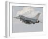 Turkish Air Force F-16 in Flight over Turkey-Stocktrek Images-Framed Photographic Print