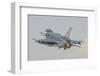 Turkish Air Force F-16 in Flight over Turkey-Stocktrek Images-Framed Photographic Print