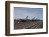 Turkish Air Force F-16 Jets on the Flight Line at Albaacete Air Base, Spain-Stocktrek Images-Framed Photographic Print