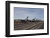 Turkish Air Force F-16 Jets on the Flight Line at Albaacete Air Base, Spain-Stocktrek Images-Framed Photographic Print