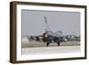 Turkish Air Force F-16 Preparing for Takeoff-Stocktrek Images-Framed Photographic Print