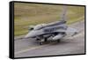 Turkish Air Force F-16D Block 52 with Conformal Fuel Tanks-null-Framed Stretched Canvas