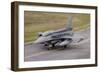 Turkish Air Force F-16D Block 52 with Conformal Fuel Tanks-null-Framed Photographic Print