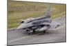 Turkish Air Force F-16D Block 52 with Conformal Fuel Tanks-null-Mounted Photographic Print