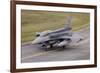Turkish Air Force F-16D Block 52 with Conformal Fuel Tanks-null-Framed Photographic Print