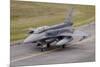 Turkish Air Force F-16D Block 52 with Conformal Fuel Tanks-null-Mounted Photographic Print