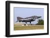 Turkish Air Force F-4E 2020 Terminator Taking Off-Stocktrek Images-Framed Photographic Print