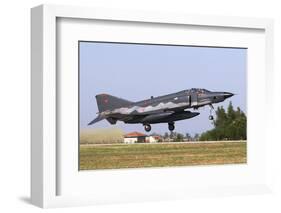 Turkish Air Force F-4E 2020 Terminator Taking Off-Stocktrek Images-Framed Photographic Print