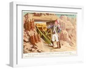 Turkish Artilleryman, Russo-Turkish War, 1877-null-Framed Giclee Print