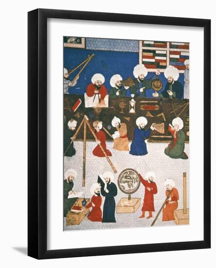 Turkish Astronomers-null-Framed Giclee Print