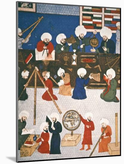 Turkish Astronomers-null-Mounted Giclee Print