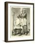 Turkish Barber-null-Framed Giclee Print