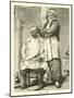 Turkish Barber-null-Mounted Giclee Print