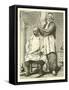 Turkish Barber-null-Framed Stretched Canvas