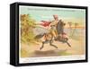 Turkish Bashi-Bazouk, Russo-Turkish War, 1877-null-Framed Stretched Canvas