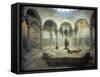 Turkish Bath, Cagaloglu Hamami, Istanbul, Turkey, Europe-Woolfitt Adam-Framed Stretched Canvas