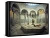 Turkish Bath, Cagaloglu Hamami, Istanbul, Turkey, Europe-Woolfitt Adam-Framed Stretched Canvas