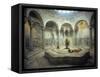 Turkish Bath, Cagaloglu Hamami, Istanbul, Turkey, Europe-Woolfitt Adam-Framed Stretched Canvas