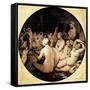 Turkish Bath-Jean-Auguste-Dominique Ingres-Framed Stretched Canvas